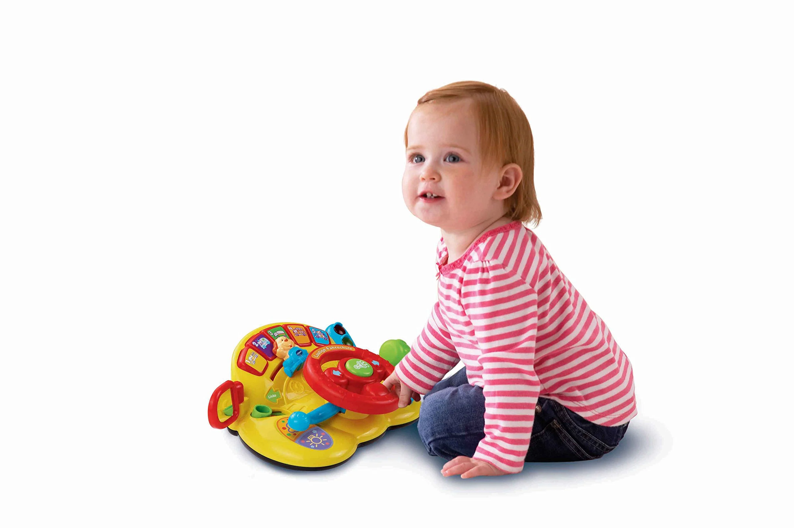 Vtech Baby Lustige Fahrschule – Kinderspielzeug mit 3 Spielmodi, bunten Tasten und Musik – Für Kinder von 12-36 Monaten - Image 3