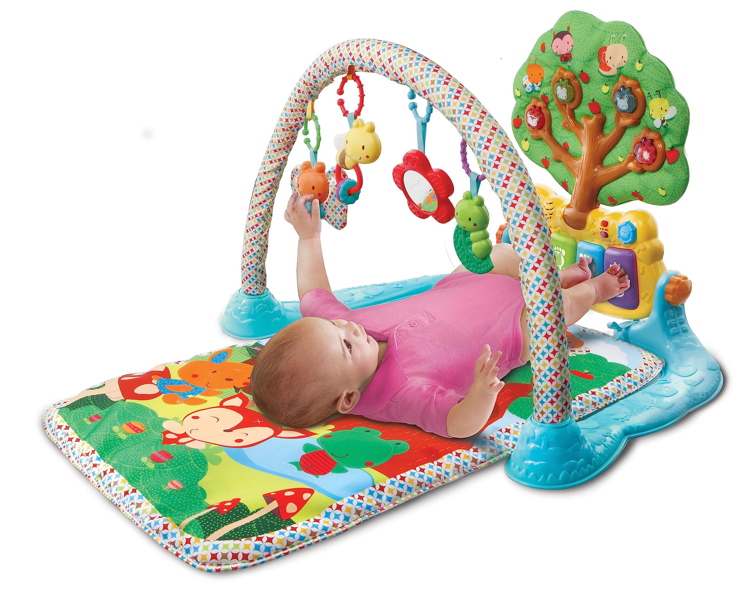 Vtech Baby Musik-Spieldecke – Babydecke mit Spielbogen – Mit 4 abnehmbaren Spielelementen, bunten Klaviertasten und Melodien – Für Kinder von 0-24 Monaten - Image 8