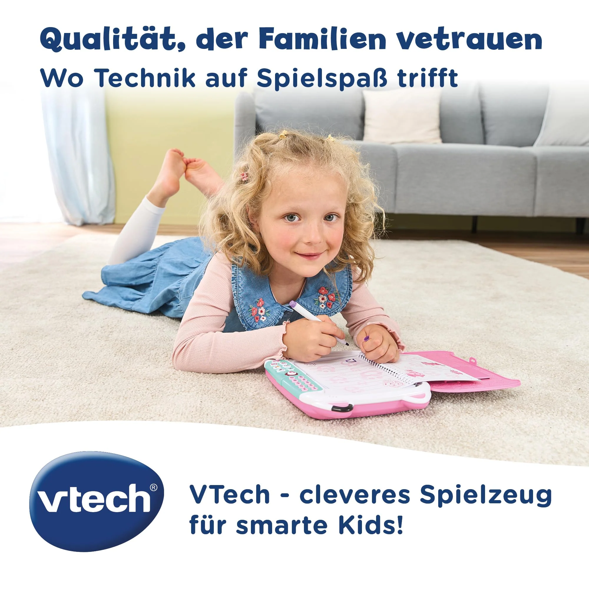 Vtech Gabby's Dollhouse - Katzentagebuch – Mit der Originalstimme von Gabby – Tagebuch mit Lerninhalten, 6 Spielmodi, Aktivitätstasten und Zahlenpasswort – Für Kinder von 3-6 Jahren - Image 3