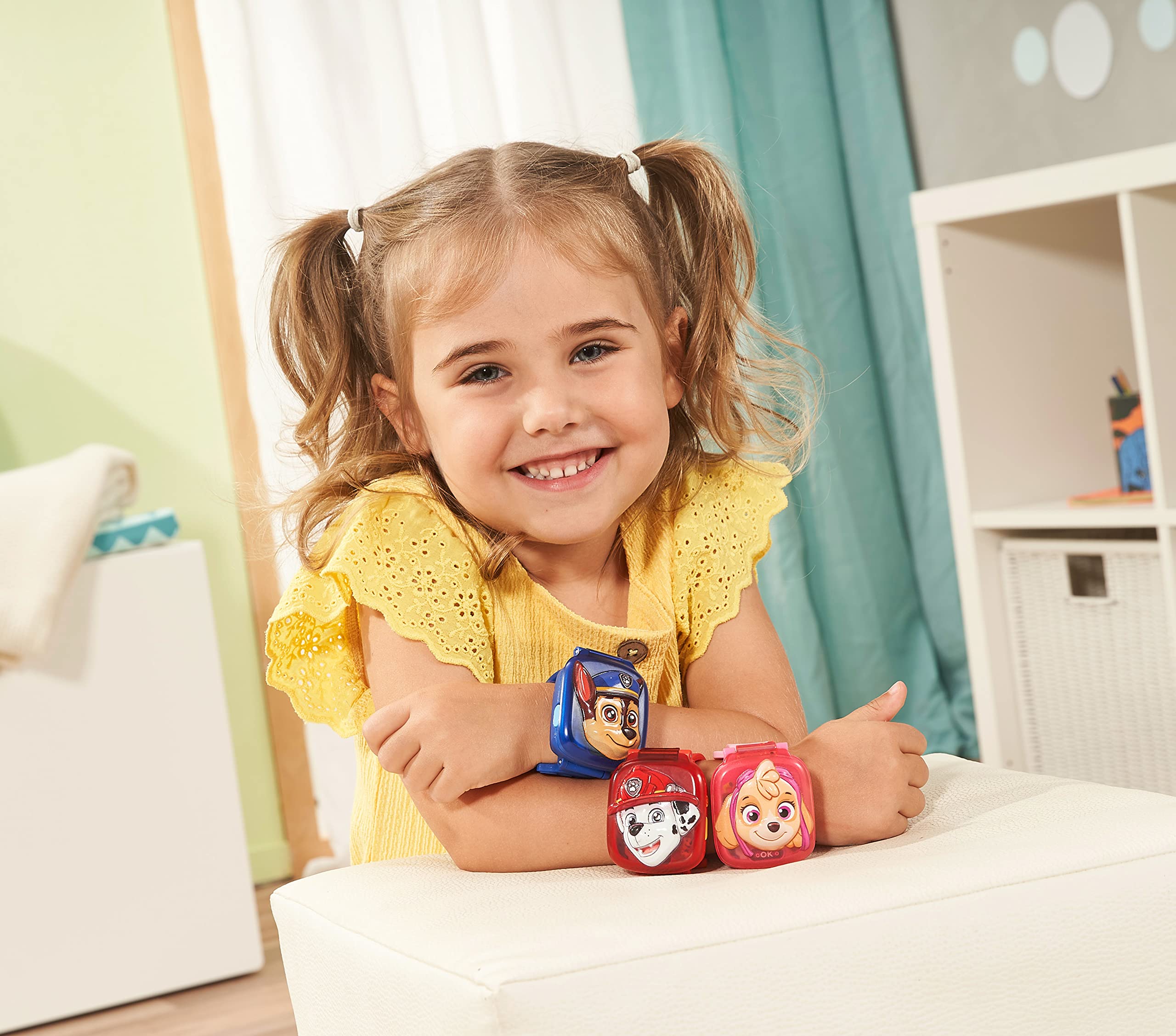 Vtech PAW Patrol Chase-Lernuhr Digitale Kinderuhr mit Timer, Stoppuhr, Wecker und Lernspielen Für Kinder von 3-6 Jahren, Bunt - Image 2