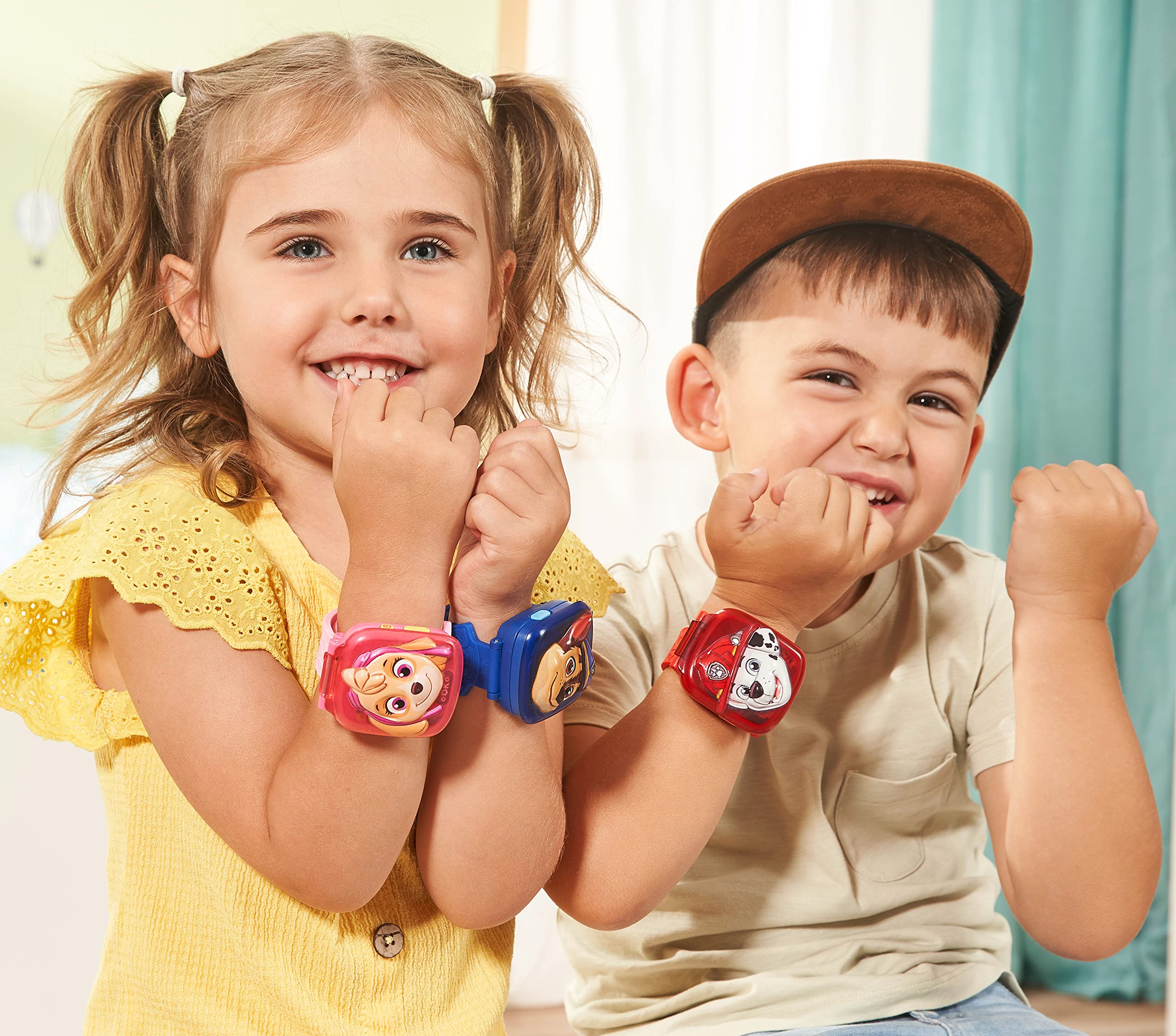 Vtech PAW Patrol Chase-Lernuhr Digitale Kinderuhr mit Timer, Stoppuhr, Wecker und Lernspielen Für Kinder von 3-6 Jahren, Bunt - Image 3