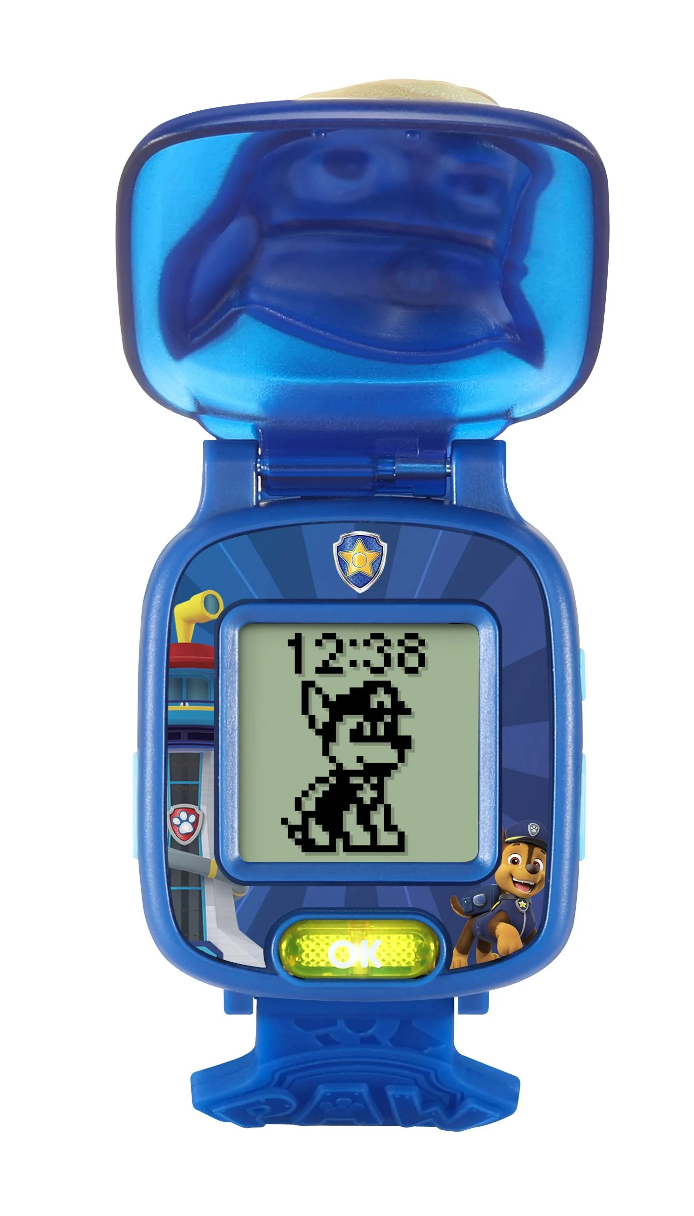 Vtech PAW Patrol Chase-Lernuhr Digitale Kinderuhr mit Timer, Stoppuhr, Wecker und Lernspielen Für Kinder von 3-6 Jahren, Bunt - Image 6