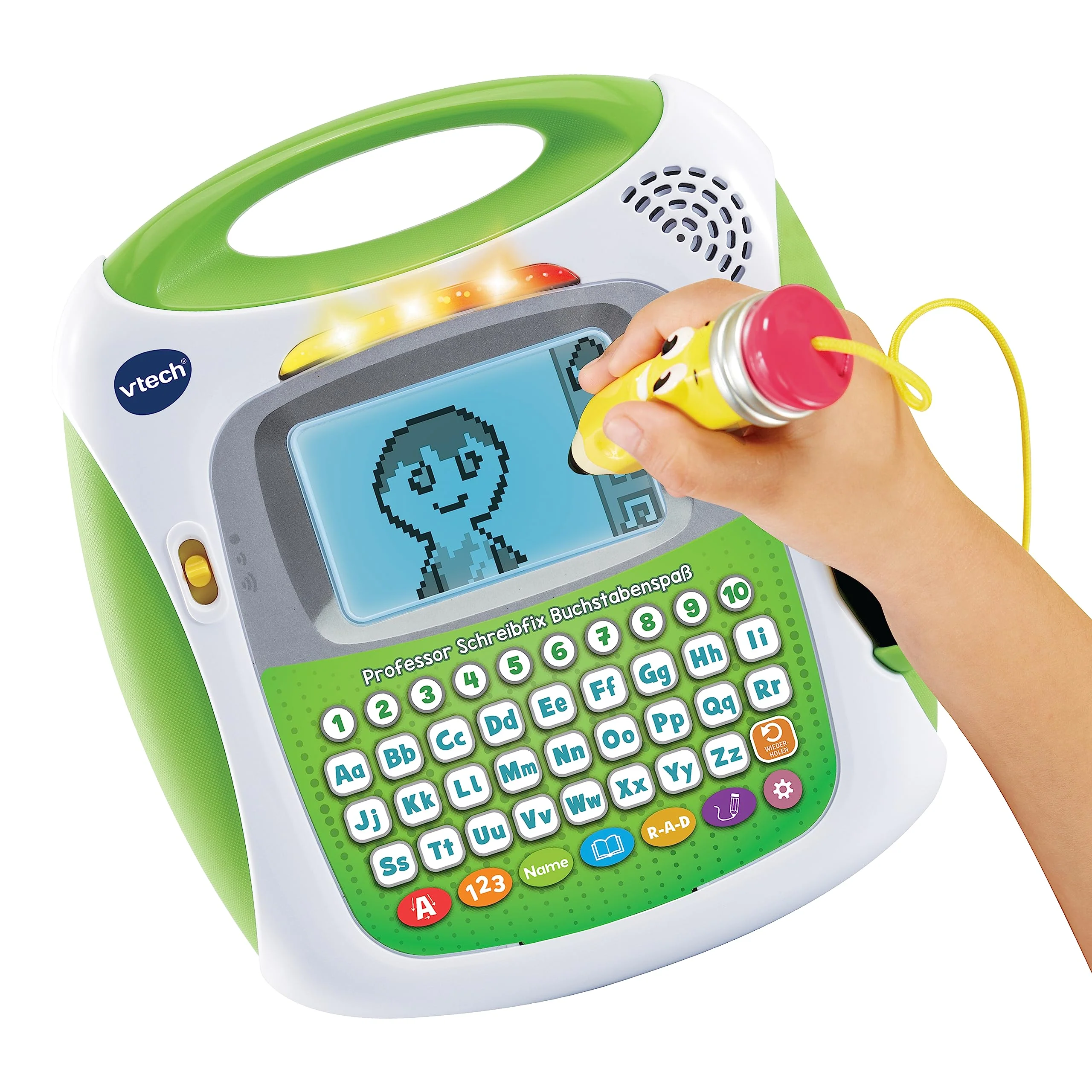 VTech Professor Schreibfix Buchstabenspaß – Schreibtafel zum Schreiben und Lesen lernen – Für Kinder von 4-8 Jahren - Image 6