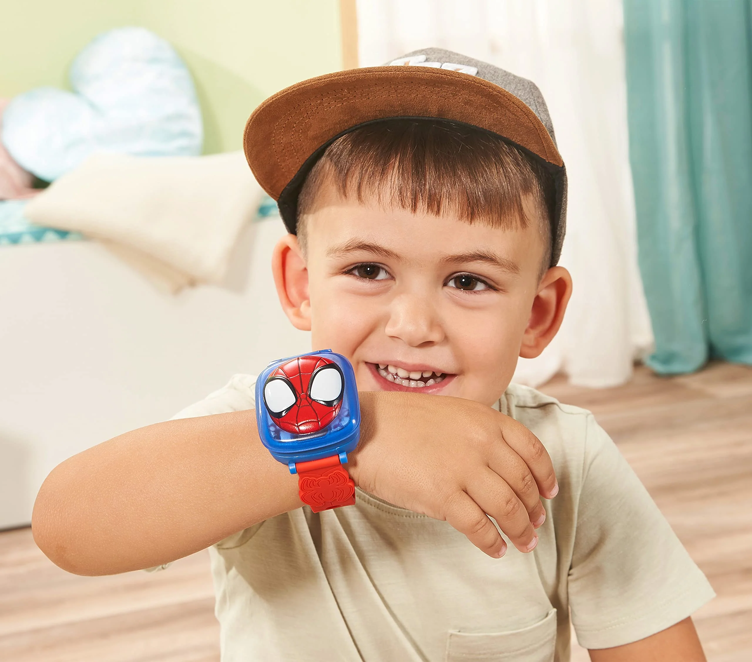 Vtech Spidey und Seine Super-Freunde - Lernuhr – Kinderuhr mit digitaler Anzeige, Timer, Stoppuhr, Wecker und lustigen Spielen – Für Kinder von 3-6 Jahren - Image 2