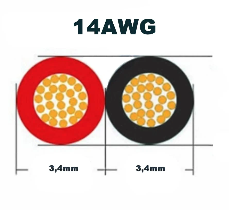 VUNIVERSUM 1 Set (3 Stück) Premium Verlängerungskabel ESC Regler auf Brushless Motor 3,5mm Goldstecker Stecker Buche Male Female 20cm 14AWG Kabel Modellbau RC - Image 4