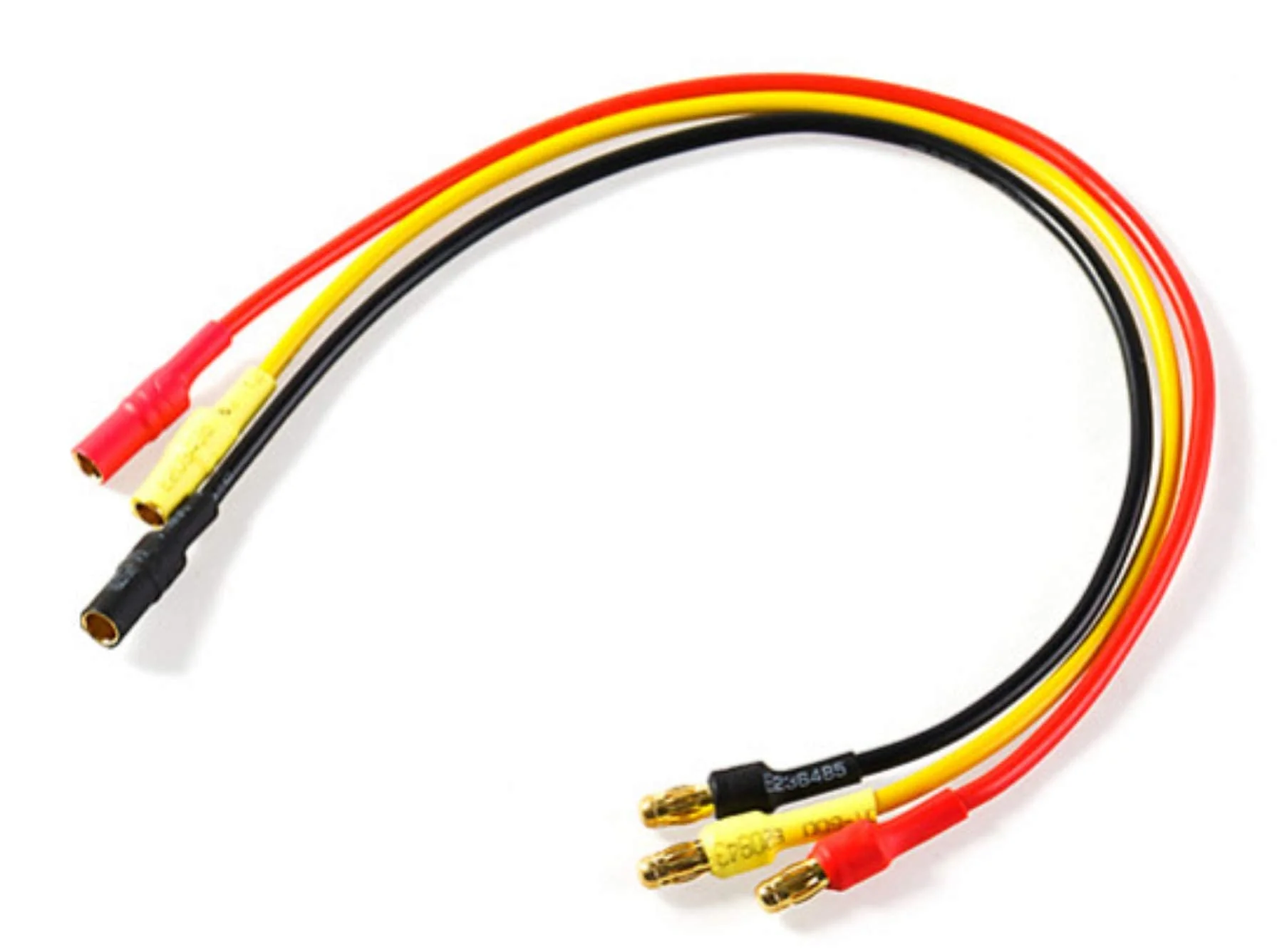 VUNIVERSUM 1 Set (3 Stück) Premium Verlängerungskabel ESC Regler auf Brushless Motor 3,5mm Goldstecker Stecker Buche Male Female 20cm 14AWG Kabel Modellbau RC - Image 8
