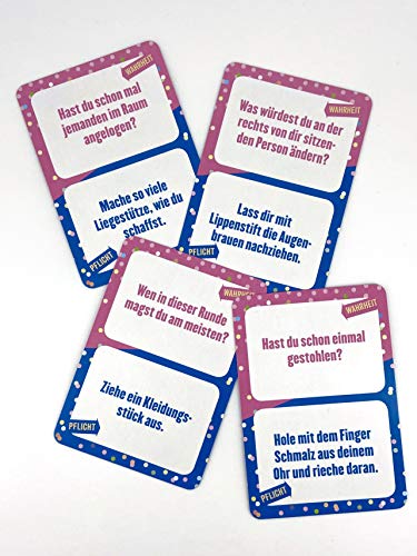 Wahrheit oder Pflicht – Die Kinderedition: | Das Original. Der Klassiker unter den Partyspielen, perfekte Geschenk für Geburtstag, Weihnachten und Schulanfang. Ab 10 Jahren - Image 2