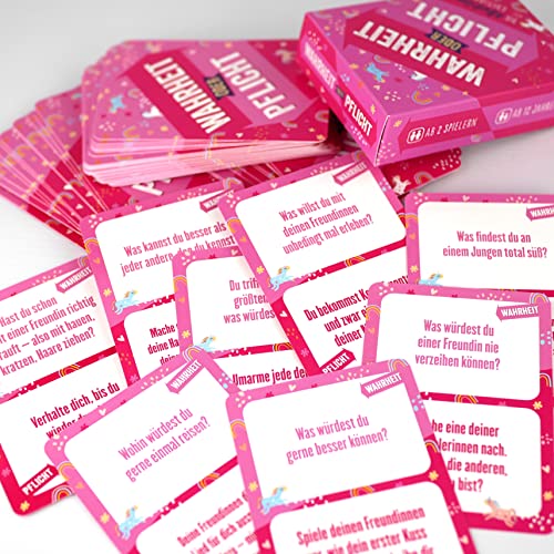 Wahrheit oder Pflicht – Die Mädchenedition: | Das Original. Der Klassiker unter den Partyspielen. Das perfekte Geschenk für Geburtstag, Weihnachten und Schulanfang. Ab 12 Jahren - Image 2