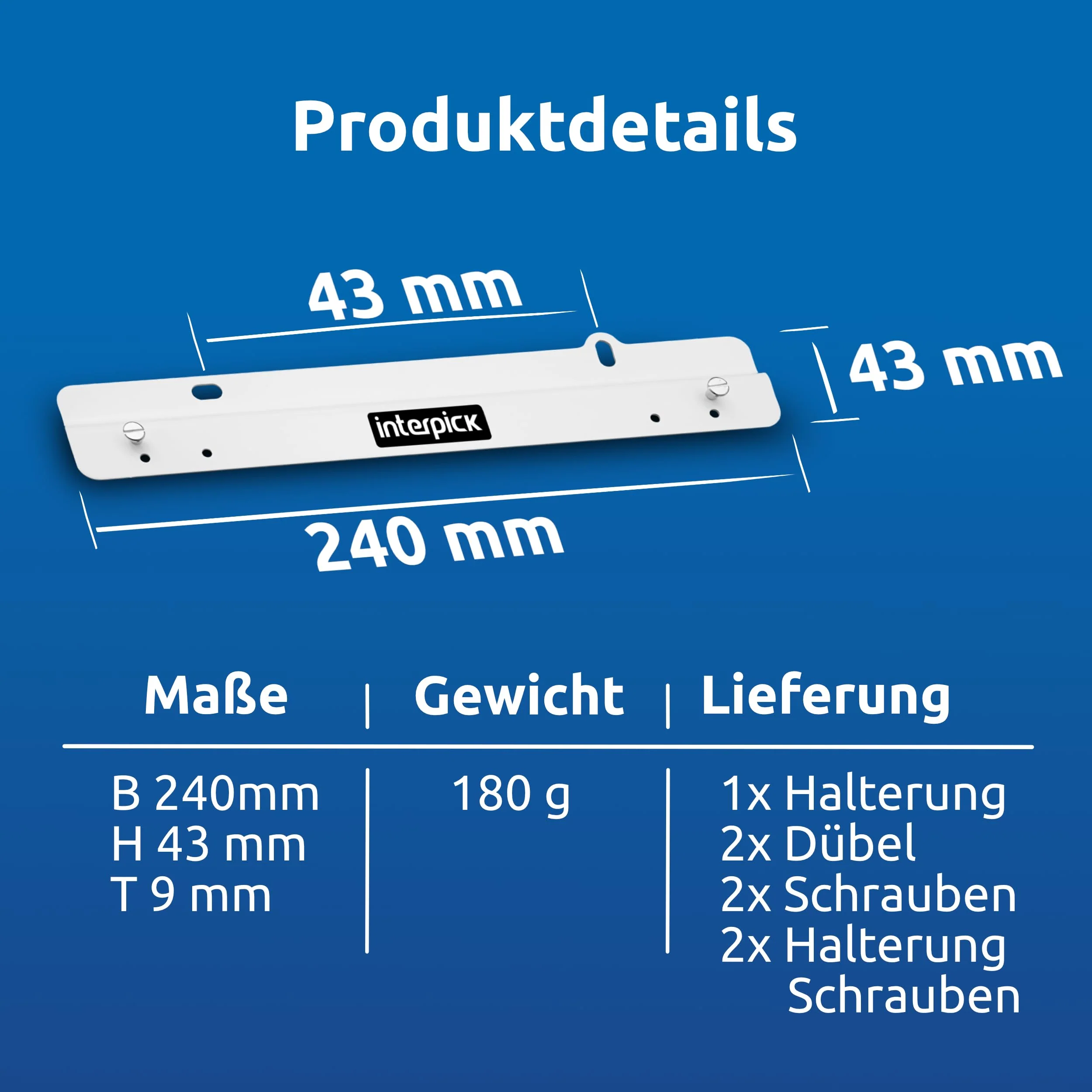 Wandhalterung für AVM FritzBox Router 7690 7590 AX 6660 Cable 7530 5530 8850 6850 6660 6890 7490 - Image 5