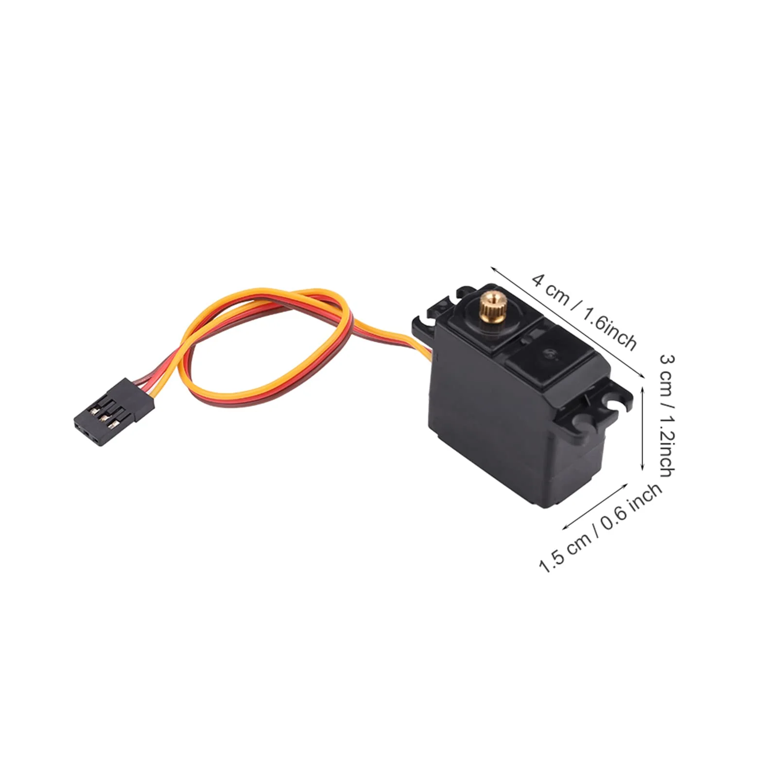 Watris Veiyi RC Servo, 2,2kg Metallgetriebe Wasserdicht Mini Servo, 3x1,5x4cm / 1,2x0,6x1,6 Zoll RC Zubehör für 1/16/14/12 Ferngesteuertes Auto - Image 9