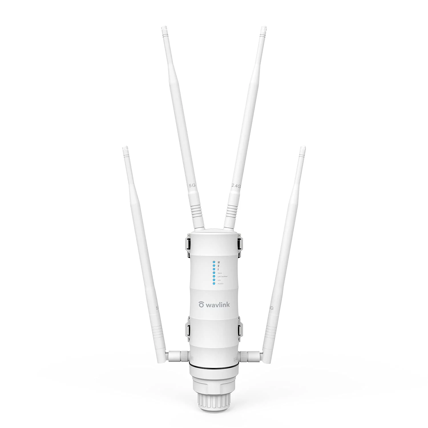 WAVLINK AC1200 Wireless Access Point Outdoor Wetterfest Dual Band 2.4+5G 1200Mbit/s WLAN AP/WLAN Repeater Easymesh 3 in 1 mit PoE Gigabit Port - Image 3