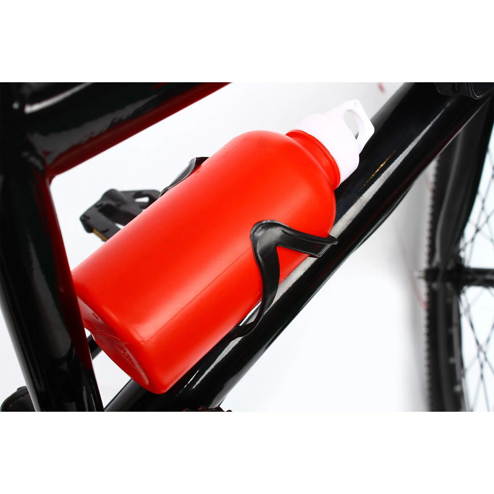 WEIGR 20 Zoll Kinderfahrrad ab 5 Jahren Mountainbike MTB Fahrrad Kinderfahrräder mit V-Brake Bremsen - Schutzblech Federgabel, Mountain Bikes für Mädchen Jungen Herren (Rot) - Image 2