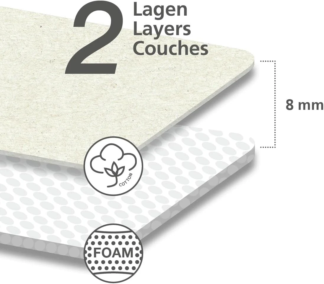 WENKO Ärmelbügelbrett, zusätzliches Bügelbrett mit Dekorbezug für Hemden & Hosenbeine, knitterfreier Bezug für Komfortables Bügeln aus 100% Baumwolle, praktische Bügelhilfe, 52 x 12 cm, Blau - Image 11