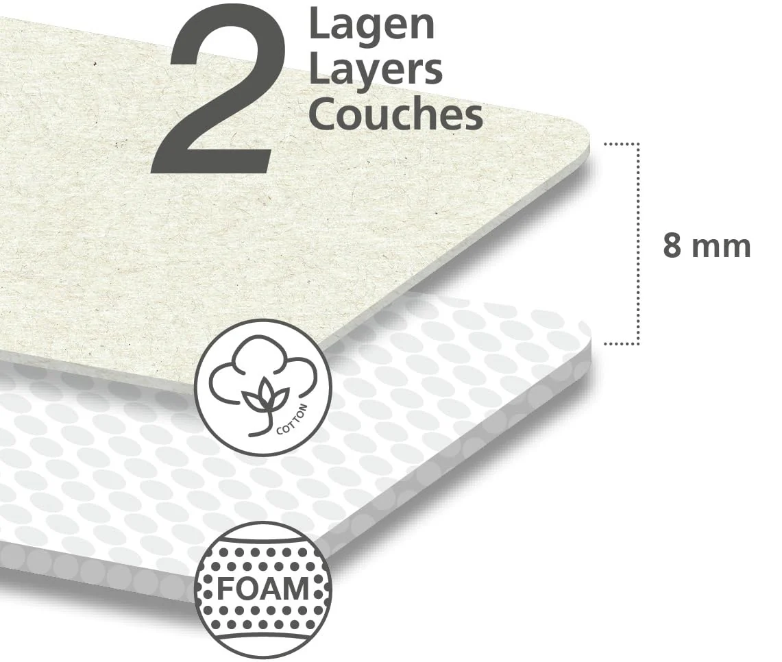 WENKO Ärmelbügelbrett, zusätzliches Bügelbrett mit Dekorbezug für Hemden & Hosenbeine, knitterfreier Bezug für Komfortables Bügeln aus 100% Baumwolle, praktische Bügelhilfe, 52 x 12 cm, Blau - Image 7