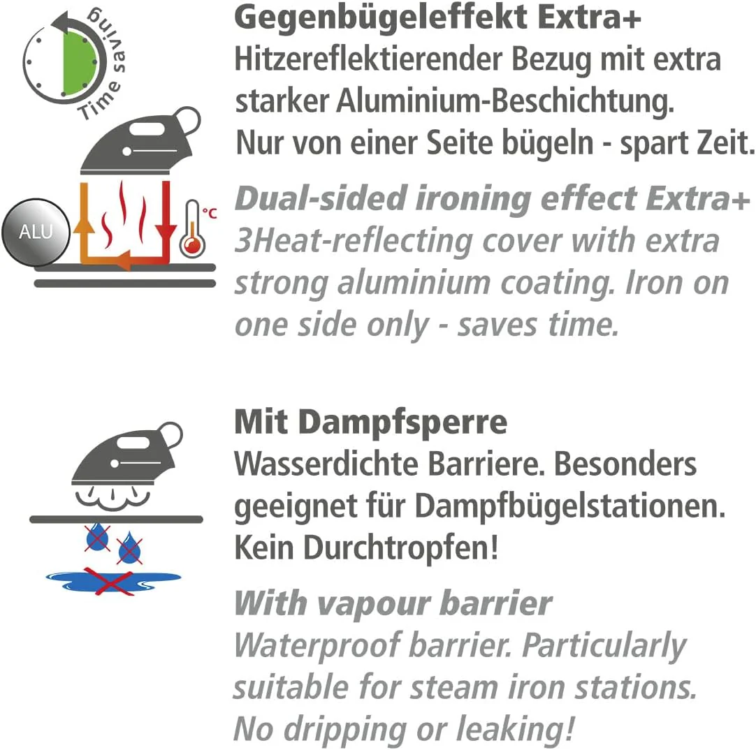 WENKO Bügeltischbezug Air Comfort mit Blitzbüglerzone XL/Universal - Image 5