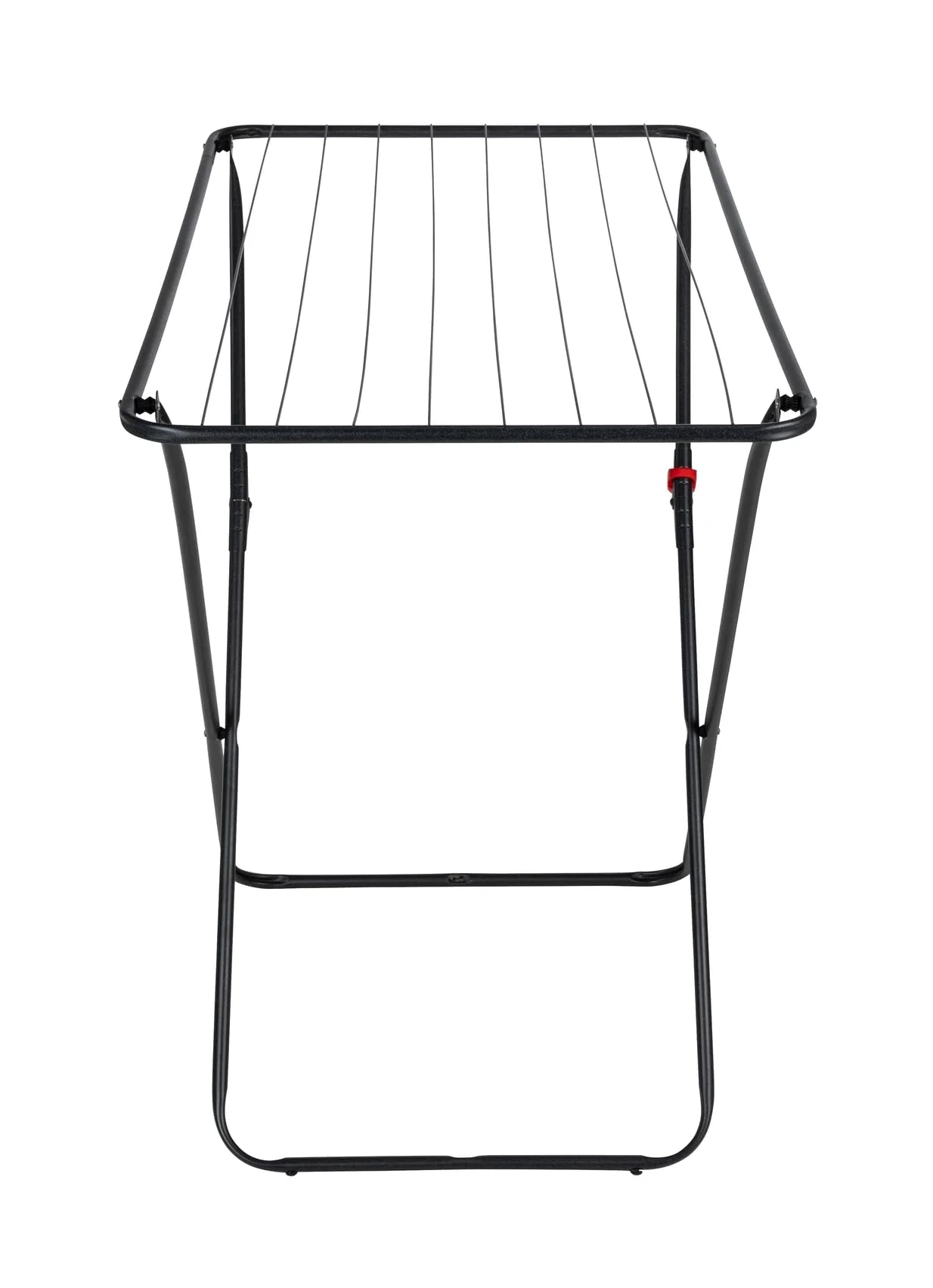 WENKO Wäschetrockner Solo Champion, Wäscheständer mit 11 m Trockenlänge, platzsparend für kleine Wohnräume, 103 x 87 x 54 cm, Schwarz - Image 6