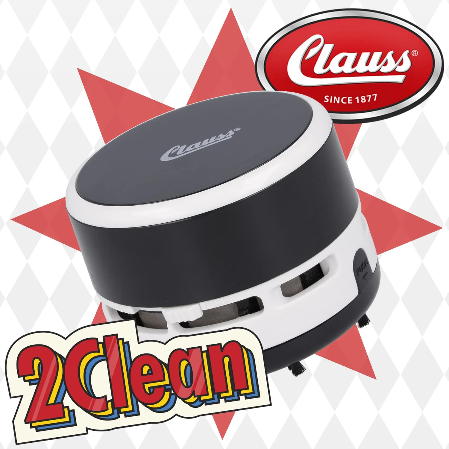 Westcott CL-50001 00 2Clean Schwarz Tischstaubsauger - Image 2