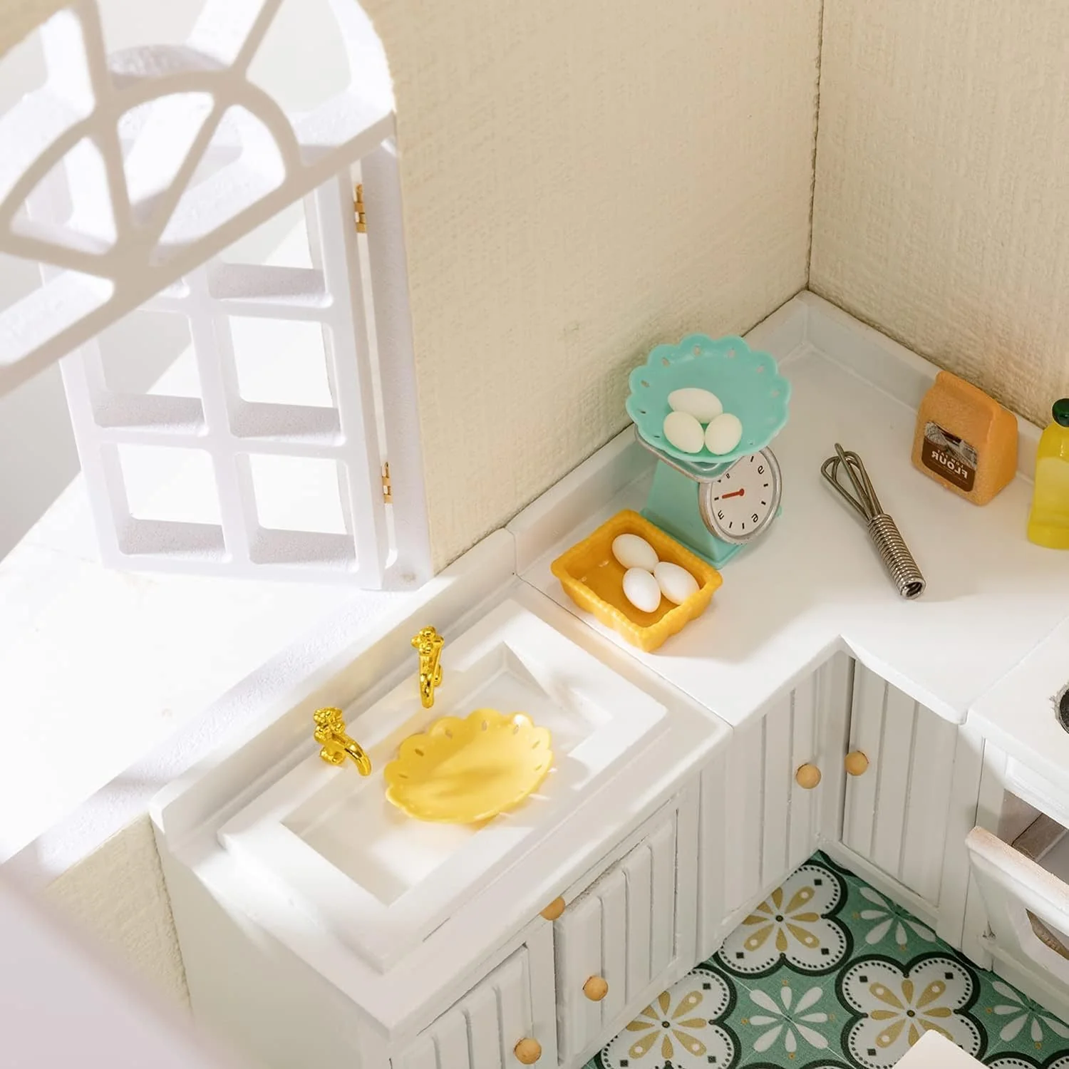 Wichtel Zubehör Weihnachten, 1/12 Wichtelzubehör Puppenhaus Zubehör, Miniatur Wichtel Zubehör Wichteltür Zubehör Set, Weihnachtswichtel Zubehör Miniatur Küche Möbel Backen Zubehör Weihnachten Deko - Image 2