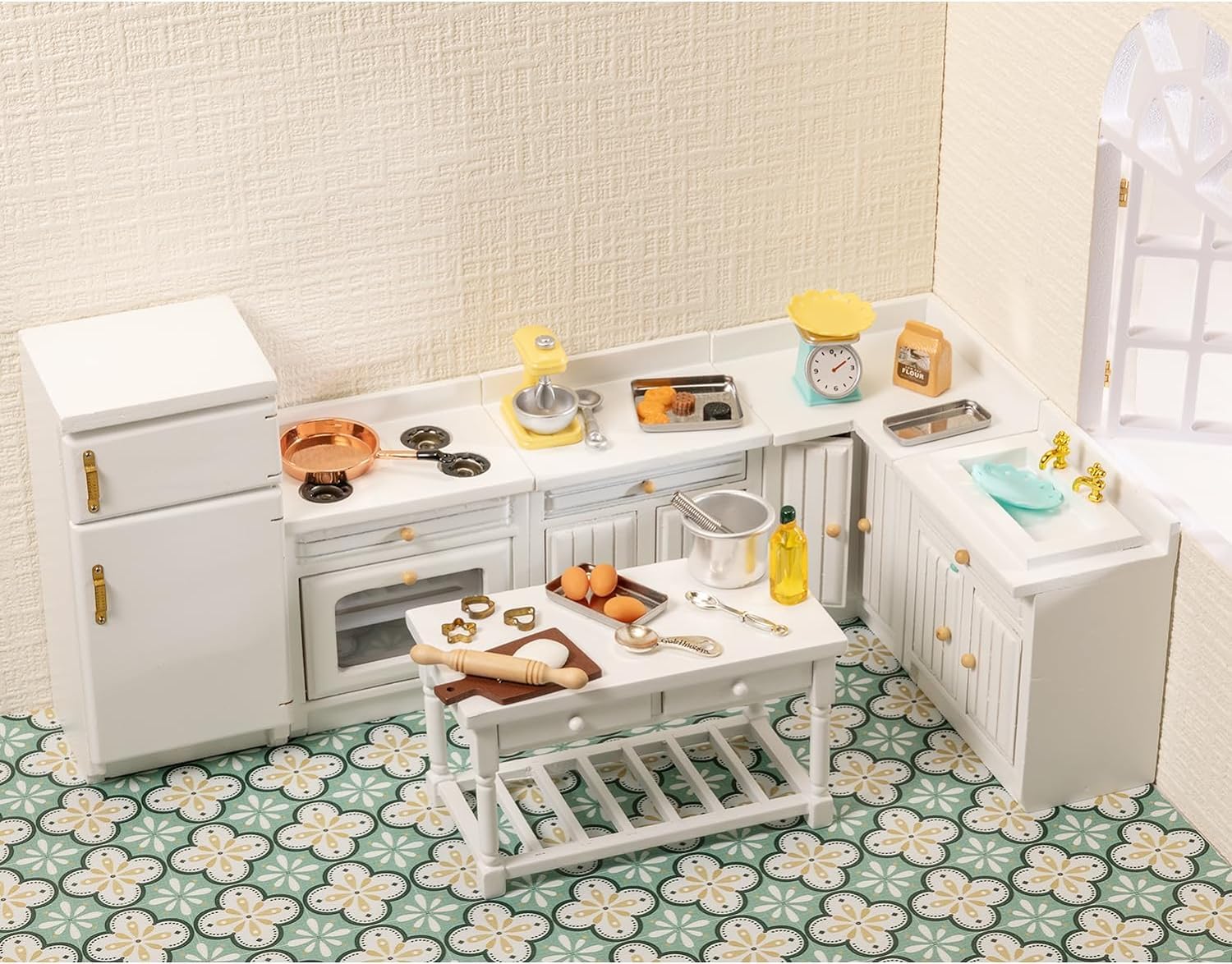 Wichtel Zubehör Weihnachten, 1/12 Wichtelzubehör Puppenhaus Zubehör, Miniatur Wichtel Zubehör Wichteltür Zubehör Set, Weihnachtswichtel Zubehör Miniatur Küche Möbel Backen Zubehör Weihnachten Deko - Image 4