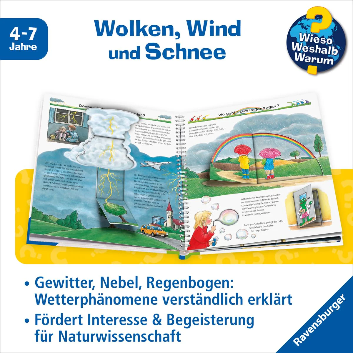 Wieso? Weshalb? Warum?, Band 10 - Unser Wetter (Sachbuch ab 4 Jahre - mit Klappen) (Kernreihe, 10) - Image 5