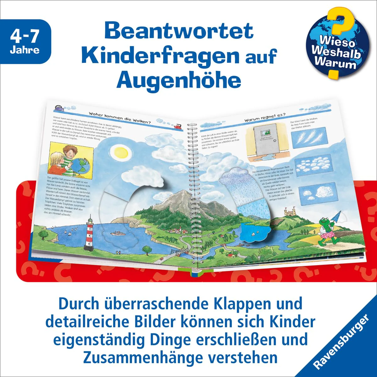Wieso? Weshalb? Warum?, Band 10 - Unser Wetter (Sachbuch ab 4 Jahre - mit Klappen) (Kernreihe, 10) - Image 6