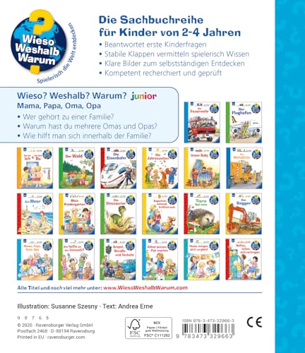 Wieso? Weshalb? Warum? junior, Band 39 - Mama, Papa, Oma, Opa (Sachbuch ab 2 Jahre - mit Klappen) (junior, 39) - Image 7