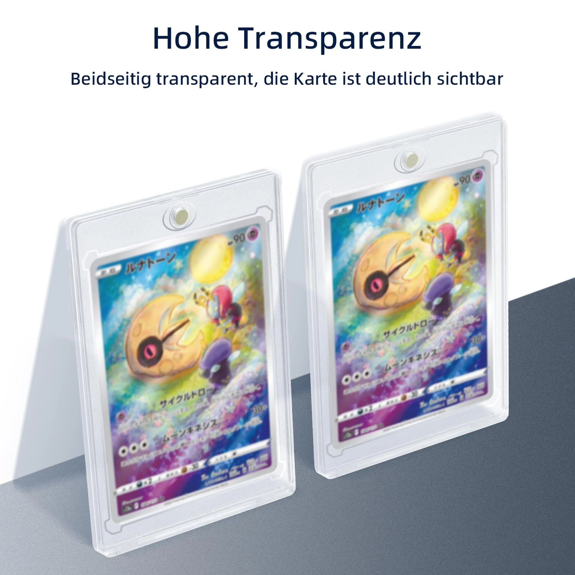 Wigearss 10 Stück 35PT Magnetischer Kartenhalter UV-Schutz-Transparent Karten Rahmen Kartenhüllen Schutzhüllen für Pokemon, Magic, MTG, Yugioh, Sportkarten Sammlung - Image 7