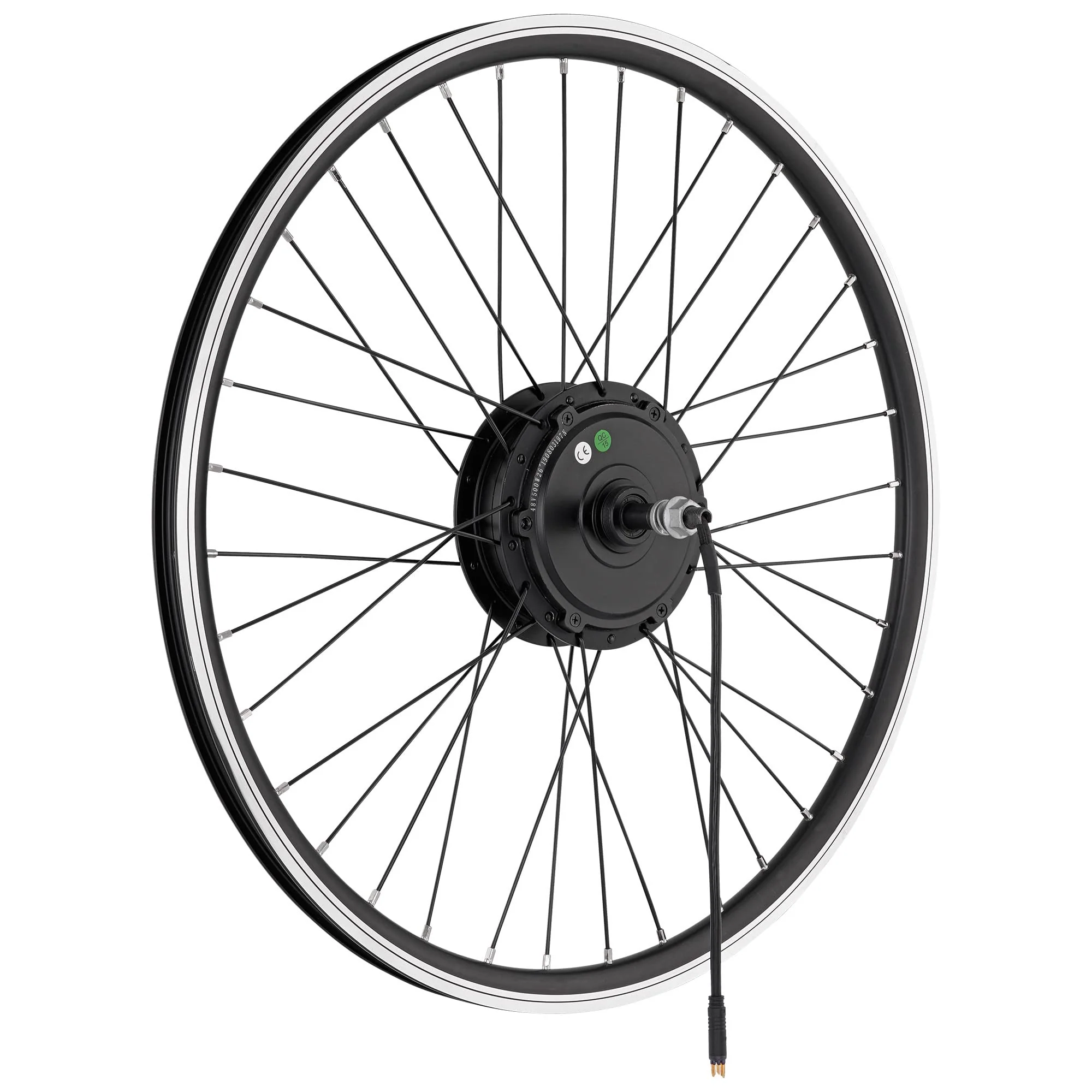 windmeile | E-Bike Nabenmotor Hinderrad, eingespeicht, Schwarz, 28', 36V/500W, E-Bike, Elektro Fahrrad, Pedelec - Image 2