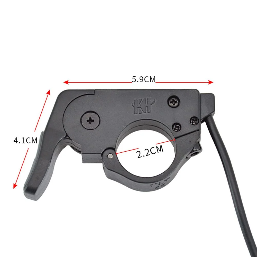 Wisyurt Elektrofahrrad EBike Links Rechts Universal Daumengas Drehzahlregler 24-72V 180Cm Elektrofahrrad ZubehöR - Image 4