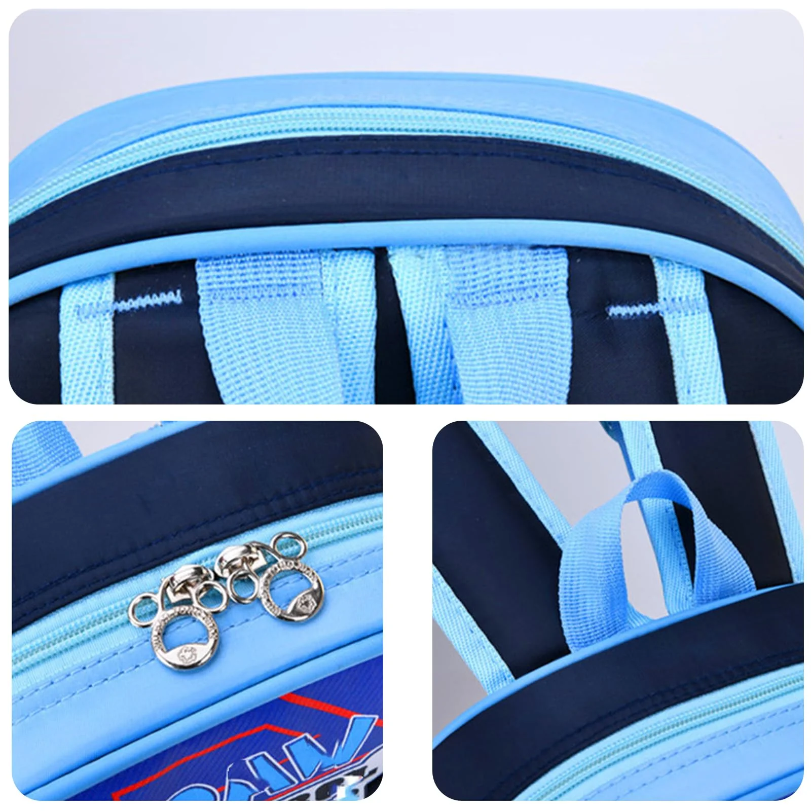 WKxinxuan Jungen Rucksack, Kindergartenrucksack für Jungen 3-6 Jahre mit Taschen, Anime Rucksack 13 inch - Image 5