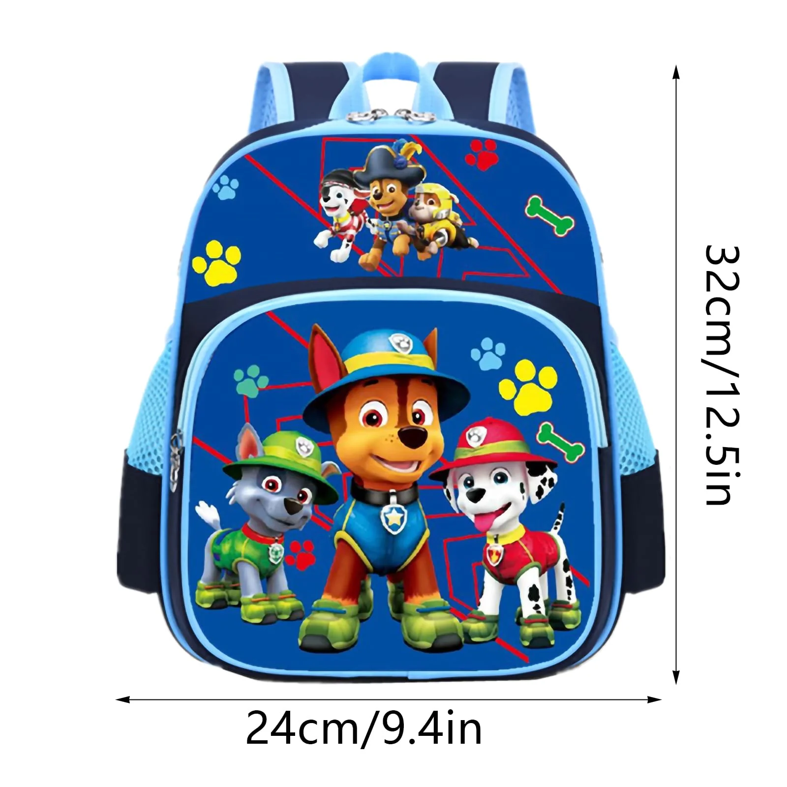 WKxinxuan Jungen Rucksack, Kindergartenrucksack für Jungen 3-6 Jahre mit Taschen, Anime Rucksack 13 inch - Image 6