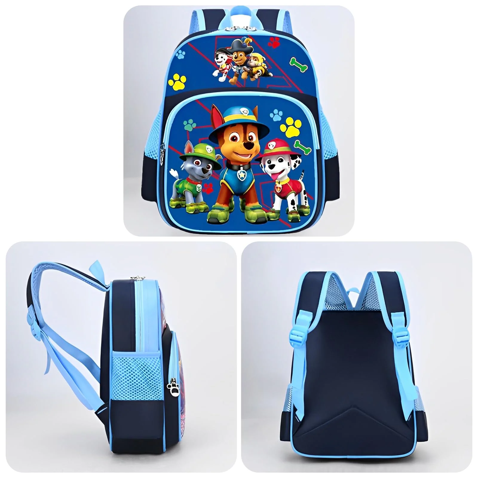 WKxinxuan Jungen Rucksack, Kindergartenrucksack für Jungen 3-6 Jahre mit Taschen, Anime Rucksack 13 inch - Image 7