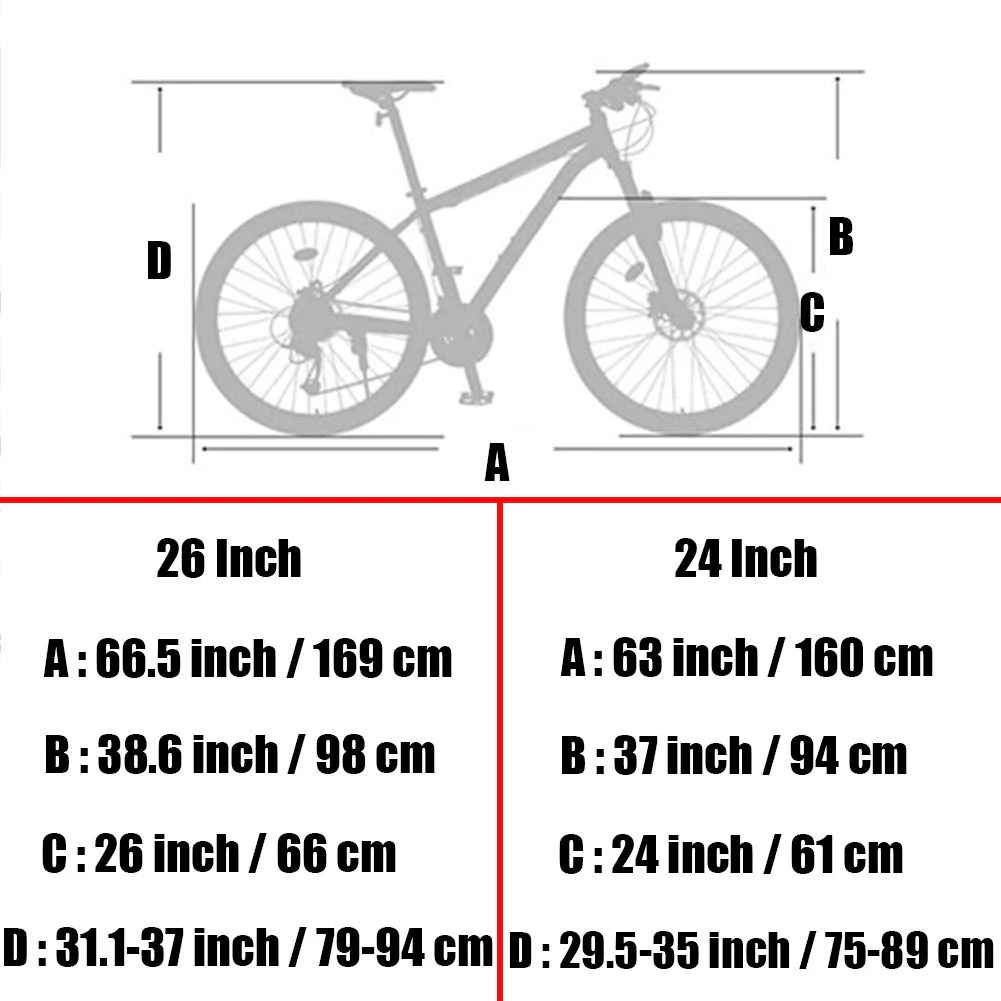 Wmmner Hardtail Mountain Trail Bike 24 Zoll Für Erwachsene Frauen, Mädchen Mountainbike Mit Vorderradaufhängung Und Mechanischen Scheibenbremsen, Rahmen Aus Kohlenstoffstahl Und Verstellbarem Sitz, We - Image 2