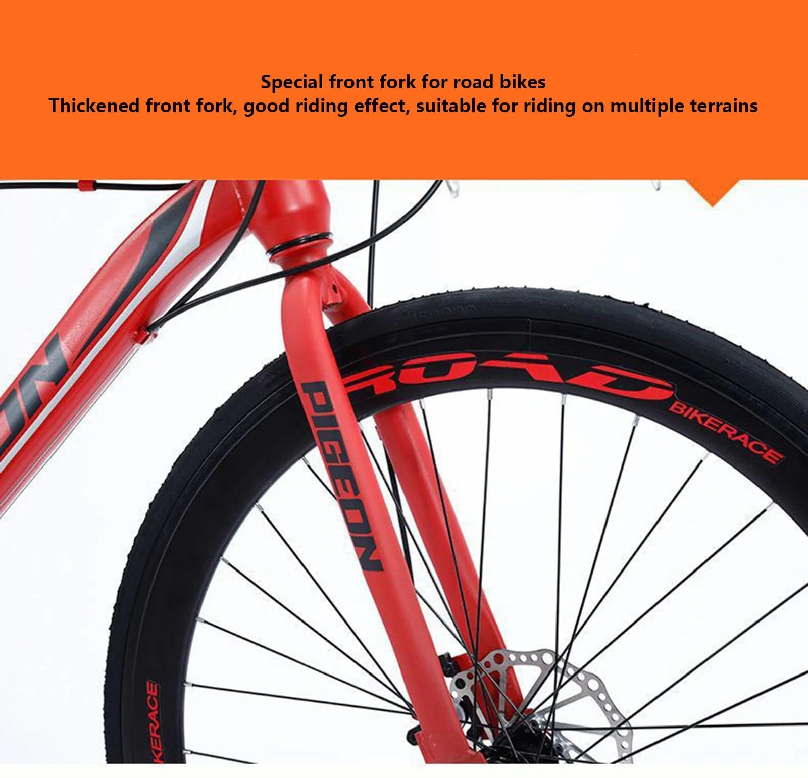 Wmmner Mountainbike 26 Zoll 27 Gänge Scheibenbremsen Carbonstahl Fahrrad Gebogener Lenker Unisex/a/24-Gang - Image 4