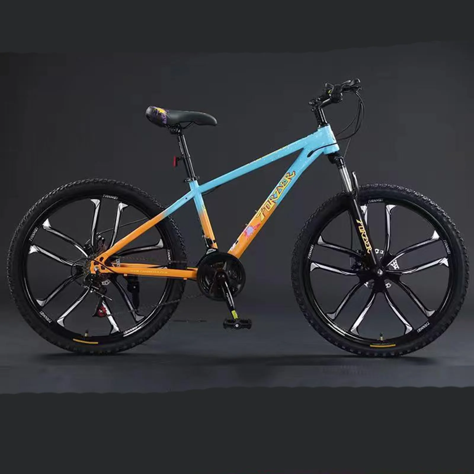 Wmmner Mountainbike 26 Zoll Speed Offroad Herren Rennrad Erwachsene Frauen Jugendliche Mittelschüler Rennrad/C/24-Gang