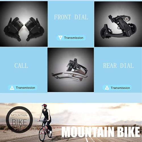 Wmmner Mountainbike mit dicken Reifen für Erwachsene, Rahmen aus Kohlenstoffstahl mit Doppelscheibenbremse, ideal für Reiten und Abenteuer im Gelände, Weiß (1/24 Zoll) - Image 2