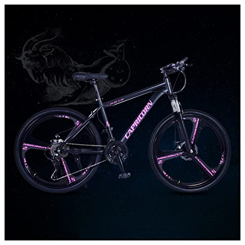 Wmmner Mountainbike mit hartem Schwanz, 26 Zoll, Mountainbike-Mountainbike für Männer und Frauen, Vorderrad, Spension mit Doppelscheibenbremse, rutschfeste Fahrräder aus Stahl