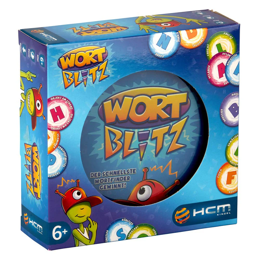 Wortblitz von HCM Kinzel – Das rasante Familien-Kartenspiel für Schnelldenker und Wortakrobaten, ideal als Lernspiel und für Partys - Image 5