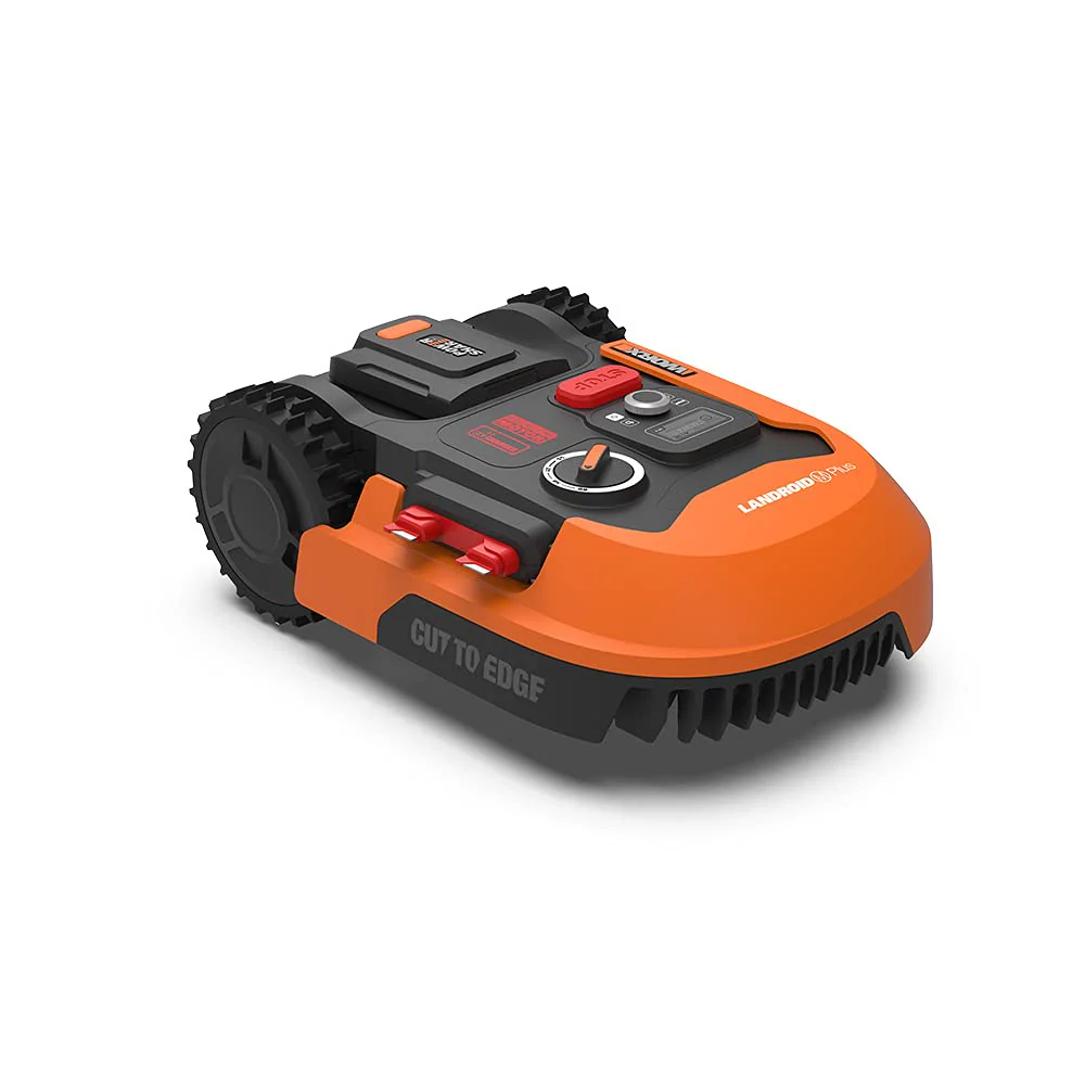WORX Landroid Plus WR165E Mähroboter mit Begrenzungskabel für Gärten bis 500m² (AIA Navigation, App Steuerung, WLAN, Bluetooth und schwimmendem Mähwerk - max Steigung: 35%) - Image 2