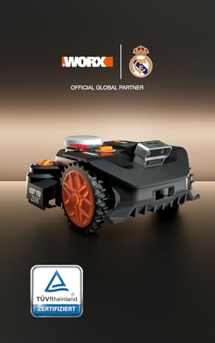 WORX Landroid Vision Cloud WR306E 2WD Mähroboter ohne Begrenzungskabel für 600 m² (KI-Hinderniserkennung, VSLAM+ RTK Cloud Navigation, Auto-Mapping, App-Steuerung, Cut-to-Zero) - Image 2