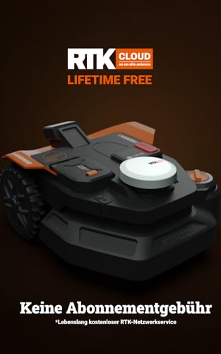 WORX Landroid Vision Cloud WR330E 2WD Mähroboter ohne Begrenzungskabel für 3000 m² (KI-Hinderniserkennung, VSLAM + 4G + RTK Cloud Navigation, Auto-Mapping, App-Steuerung, Cut-to-Zero) - Image 5
