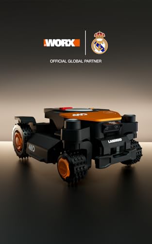Worx Landroid Vision Cloud WR342E 4WD Mähroboter mit Garage, kabelloser Rasenmähroboter für bis zu 2 000 m², (KI-Hinderniserkennung, VSLAM + RTK-Cloud-Navigation, 84% Steigung, Auto-Kartierung) - Image 2