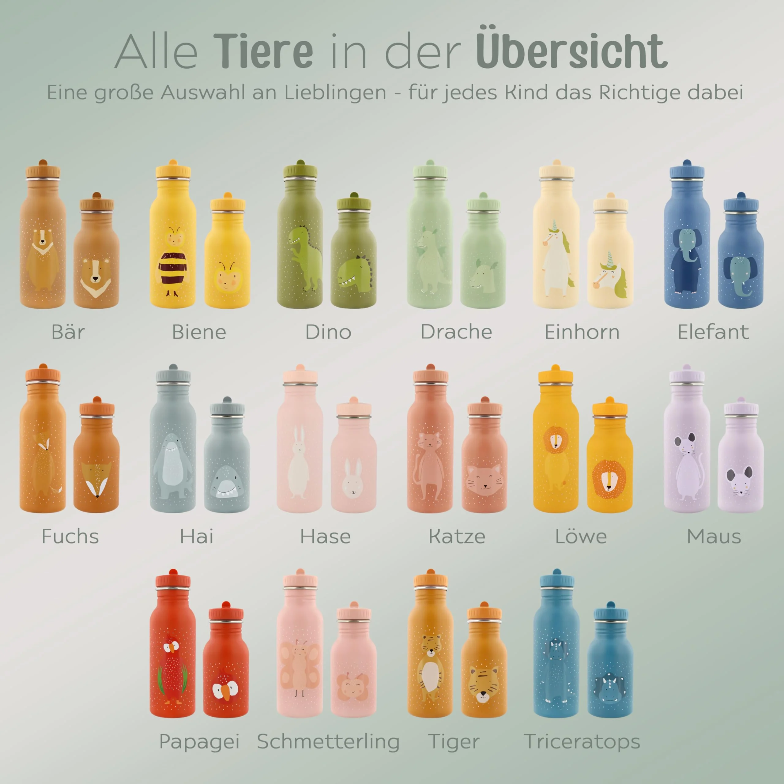 wunderwunsch Trinkflasche personalisiert für Kinder, Flasche personalisiert, Babyflasche, Kinder Flasche, Trixie Trinkflaschen mit individuellem Namen (Schmetterling, 350ml) - Image 5