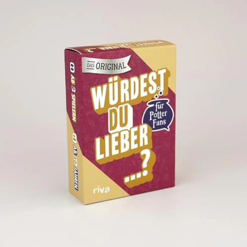Würdest du lieber …? – Die Edition für Potter-Fans: Das Kartenspiel. Der Spieleklassiker für Fans von Harry Potter. Lustiges Geschenk für Potterheads - Image 6