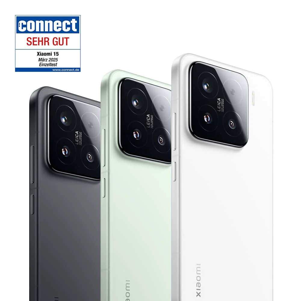 Xiaomi 15 Smartphone, 12+512GB, Grün, Handy ohne Vertrag, 50MP Leica Kamera, 120Hz WQHD+ AMOLED Display, Snapdragon 8 Elite, 5240mAh, 90W HyperCharge, Xiaomi Hyper AI, Dual-SIM - Image 3
