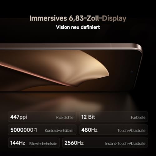 XIAOMI 15T Pro, Smartphone 12+512GB, 6,83" 144Hz augenschonendes Display, MediaTek Dimensity 9400+, 50MP Leica 5X Pro Teleobjektiv, 5500mAh, Moka Braun, 2Jahre Garantie - Image 6