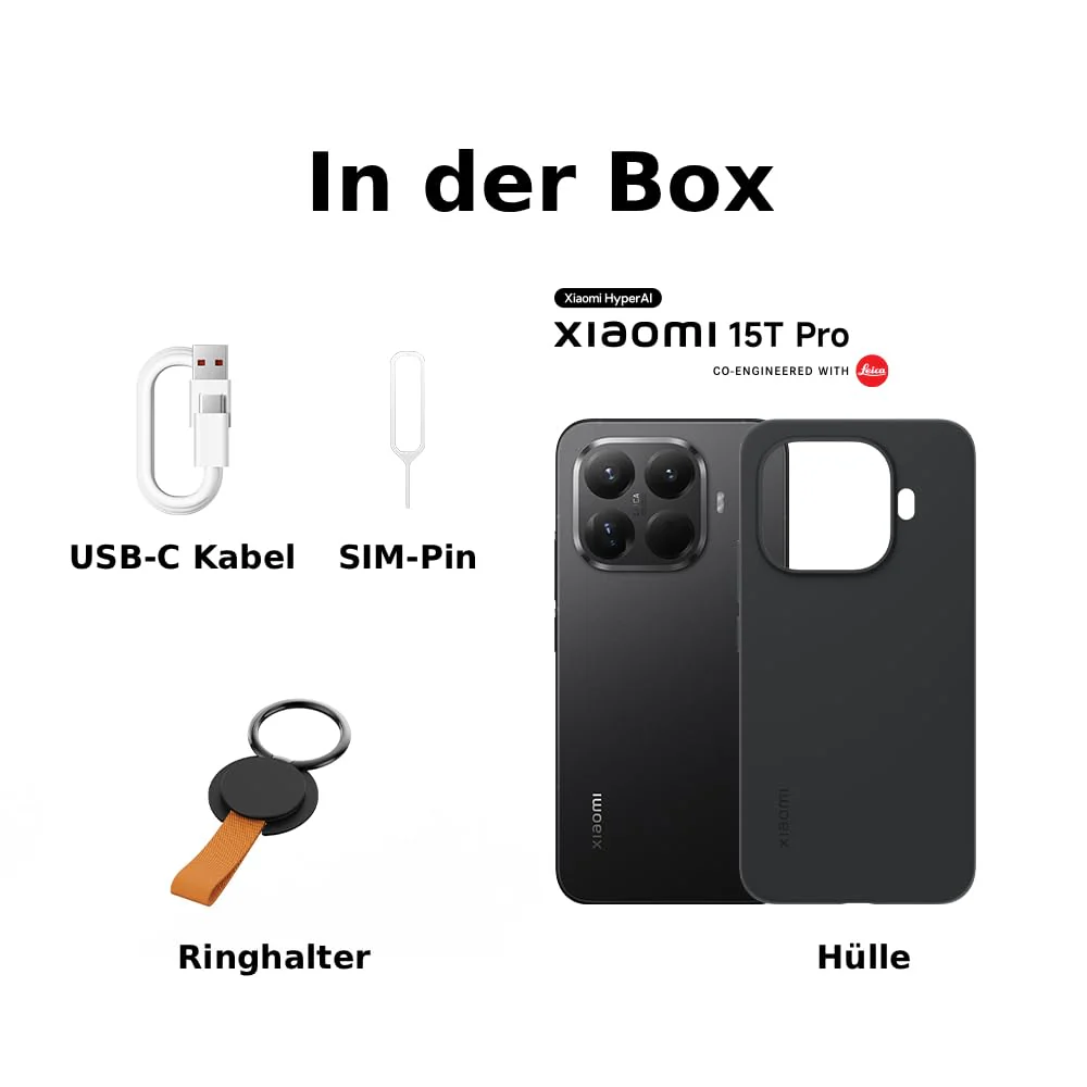 XIAOMI 15T Pro, Smartphone 12+512GB, 6,83" 144Hz augenschonendes Display, MediaTek Dimensity 9400+, 50MP Leica 5X Pro Teleobjektiv, 5500mAh, Moka Braun, 2Jahre Garantie - Image 9
