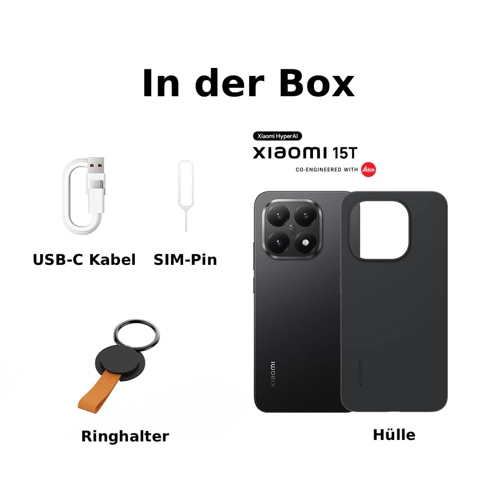 XIAOMI 15T, Smartphone 12+256GB, 6,83" 120Hz augenschonendes Display, MediaTek Dimensity 8400-Ultra, 50MP Leica Summilux Objektiv, 5500mAh, Titan, 2 Jahre Garantie - Image 10