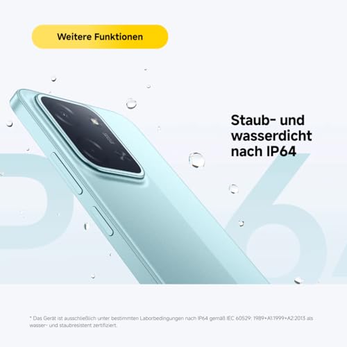 XIAOMI Poco C85, Smartphone 8+256GB, 6,9" 120Hz Display 7,99mm Design, MediaTek Helio G81-Ultra Octa-Core, 50MP AI-Zweifach-Kamera, 6000mAh, Black, Ladegerät Nicht im Lieferumfang enthalten - Image 6