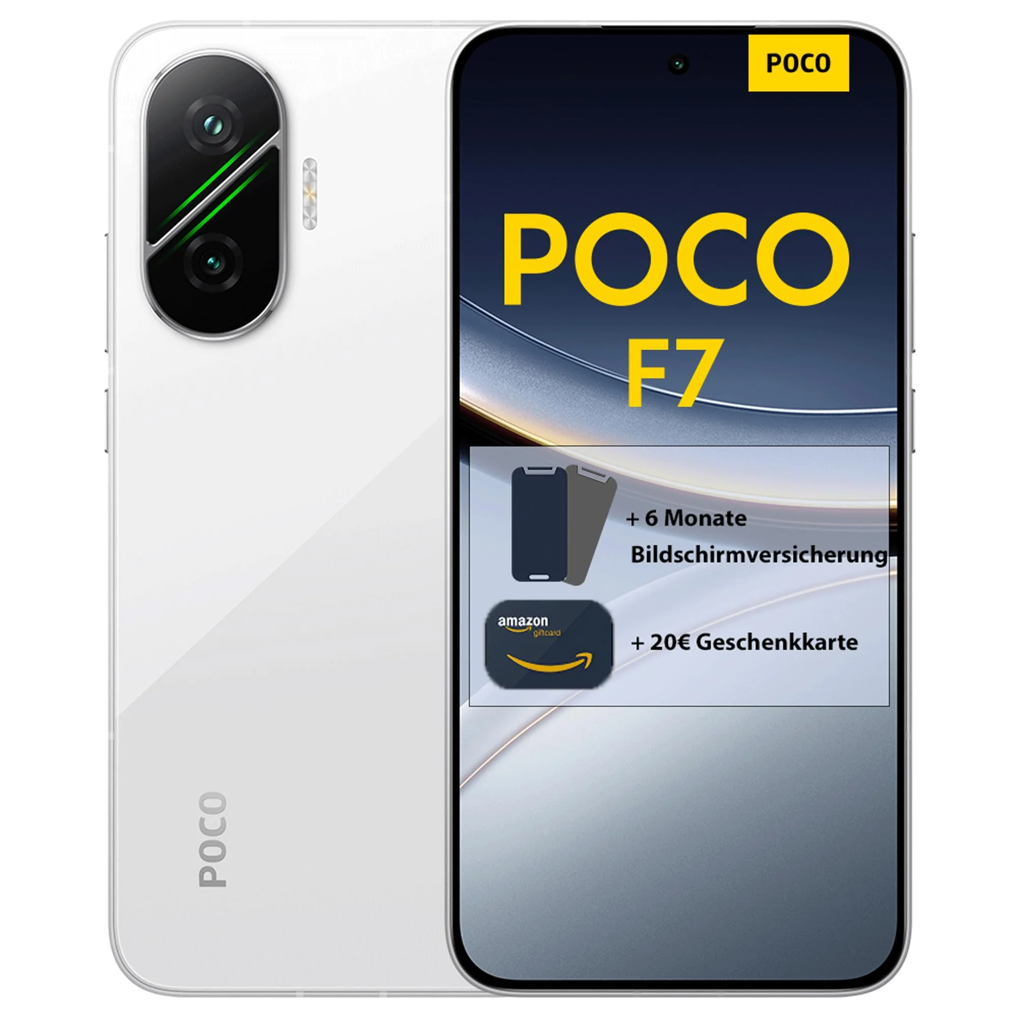 Xiaomi Poco F7 Smartphone, 12+256GB, Schwarz, Flaggschiff Snapdragon 8s Gen 4, 6500mAh Akku, 50MP Sony-Kamera mit OIS, 6,83" 1.5K 120Hz AMOLED-Display (Kein Netzadapter enthalten) - Image 4